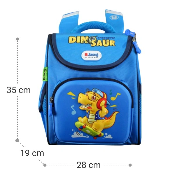 Balo chống gù cho bé B.Bag Japanese Style-Samurai B-12-110 xanh 1