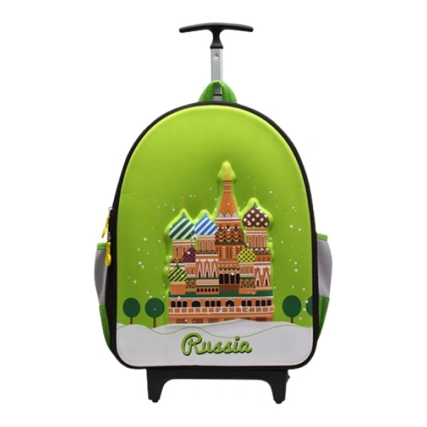 Balo cho bé B.Bag C1-CK Around The World-Russia B-12-087 xanh lá 1
