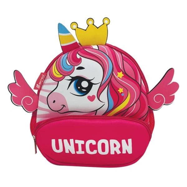Balo mẫu giáo Smartkids Cute Pets-Unicorn B-019 hồng nhạt 1