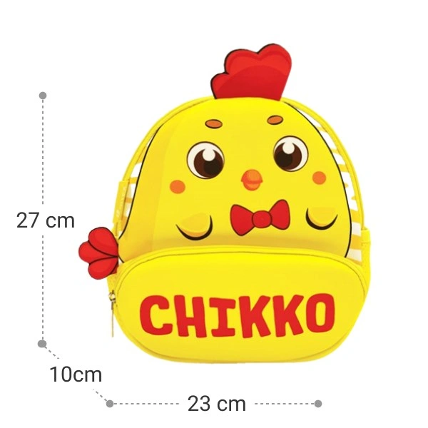 Balo cho bé mẫu giáo Smartkids Cute Pets-Chikko B-020 vàng 1
