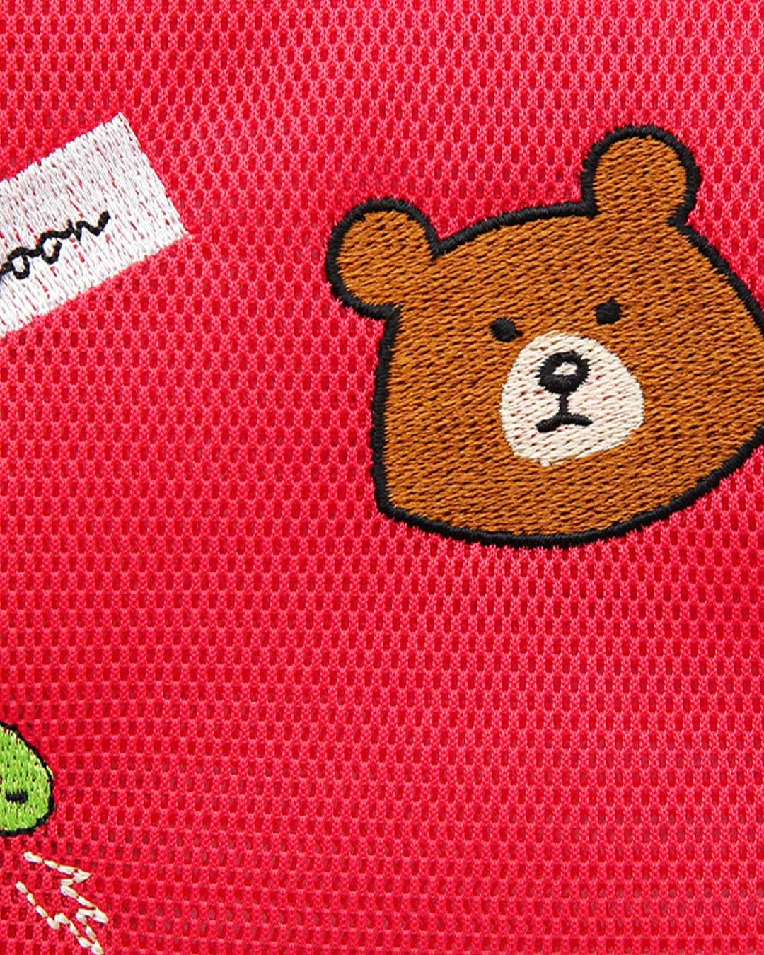 Balo cho bé mẫu giáo Ioon PANNA8 6 con vật E2203 đỏ 8