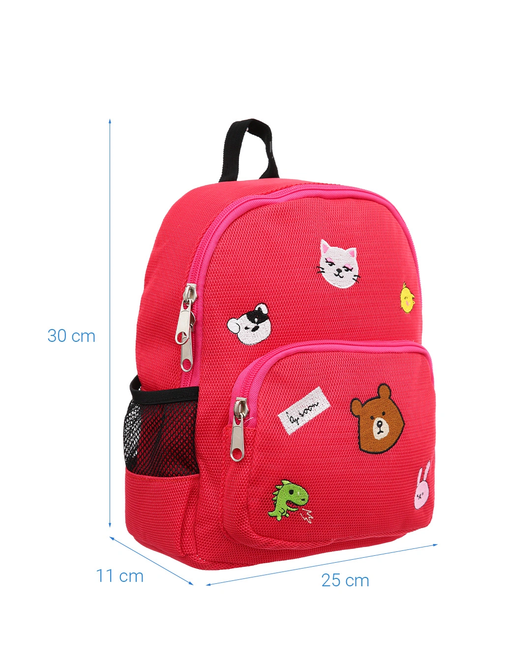 Balo cho bé mẫu giáo Ioon PANNA8 6 con vật E2203 đỏ 9