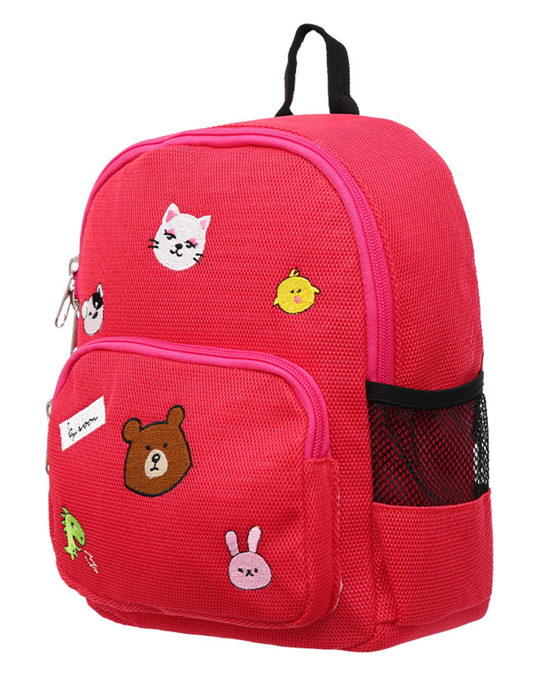 Balo cho bé mẫu giáo Ioon PANNA8 6 con vật E2203 đỏ 2