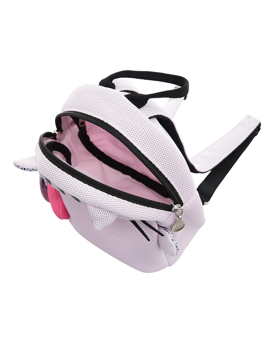 Balo cho bé mẫu giáo Tbwin PANNA8 mèo râu E1718 hồng - xám 8