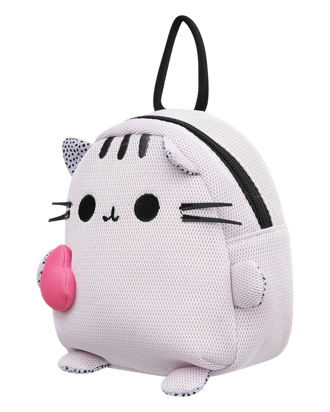 Balo cho bé mẫu giáo Tbwin PANNA8 mèo râu E1718 hồng - xám 2