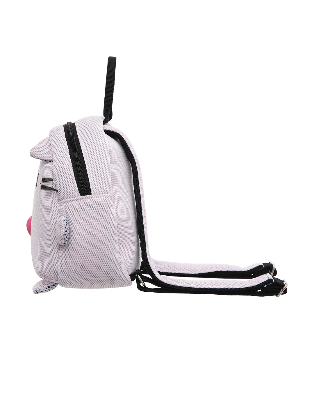 Balo cho bé mẫu giáo Tbwin PANNA8 mèo râu E1718 hồng - xám 4