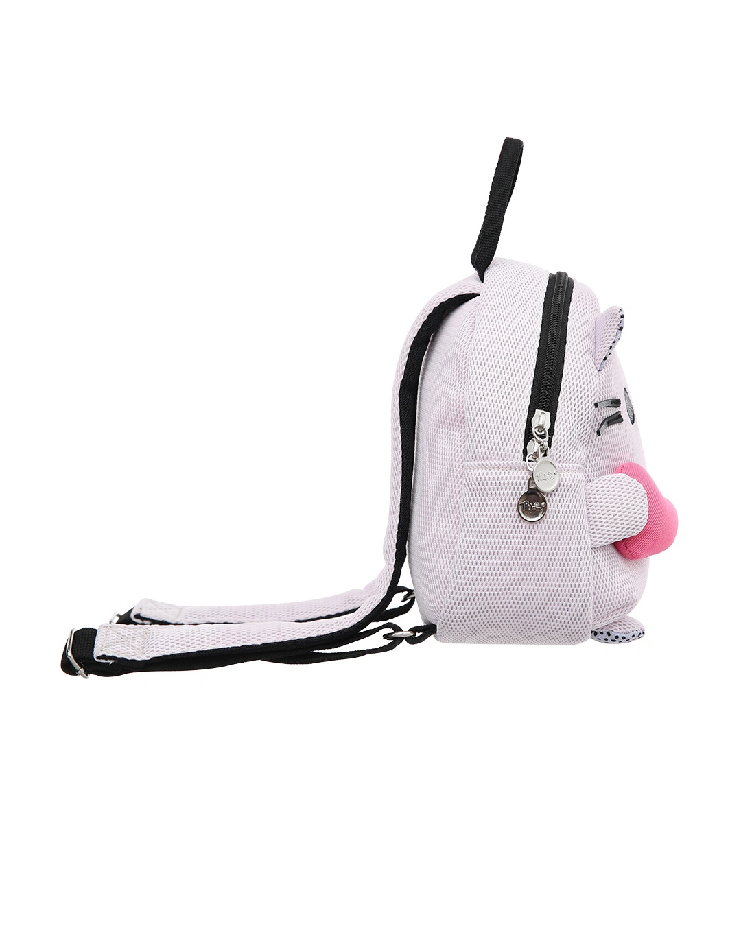 Balo cho bé mẫu giáo Tbwin PANNA8 mèo râu E1718 hồng - xám 5