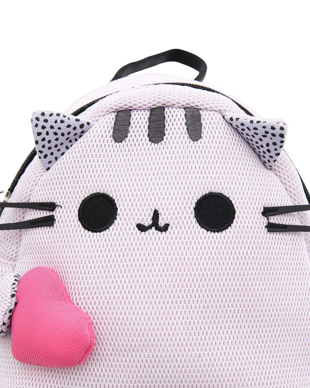 Balo cho bé mẫu giáo Tbwin PANNA8 mèo râu E1718 hồng - xám 6