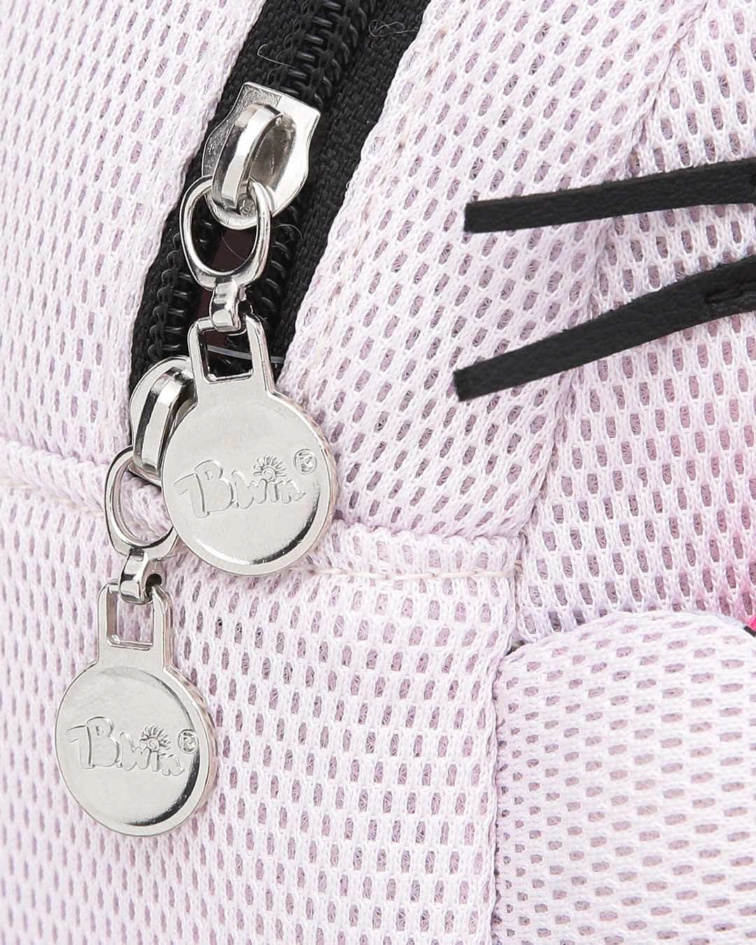 Balo cho bé mẫu giáo Tbwin PANNA8 mèo râu E1718 hồng - xám 7