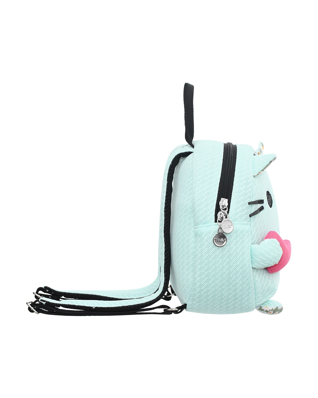 Balo cho bé mẫu giáo Tbwin PANNA8 mèo râu E1718 hồng - xám 19