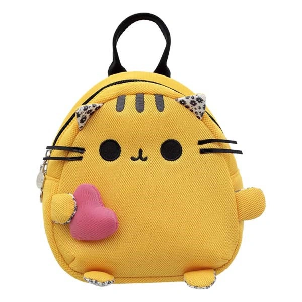 Balo cho bé mẫu giáo Tbwin PANNA8 mèo râu E1718 hồng - xám 26