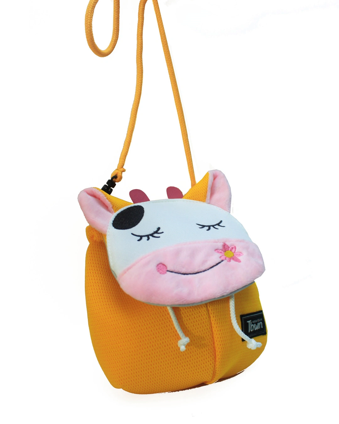 Túi đeo cho bé Tbwin PANNA8 bò hoa C2068 vàng 2