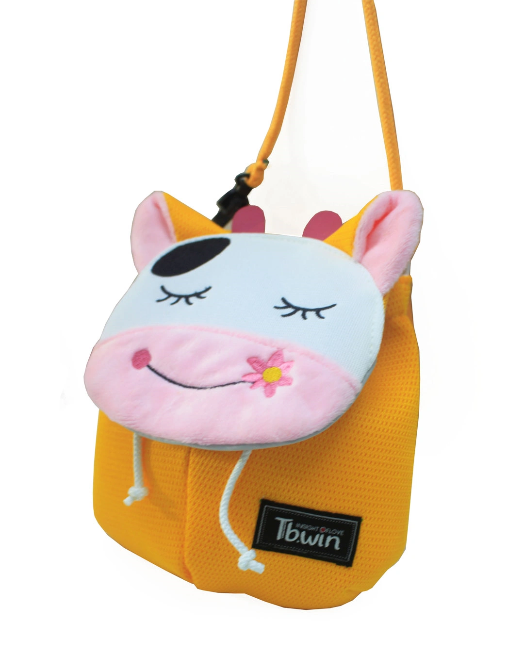 Túi đeo cho bé Tbwin PANNA8 bò hoa C2068 vàng 3