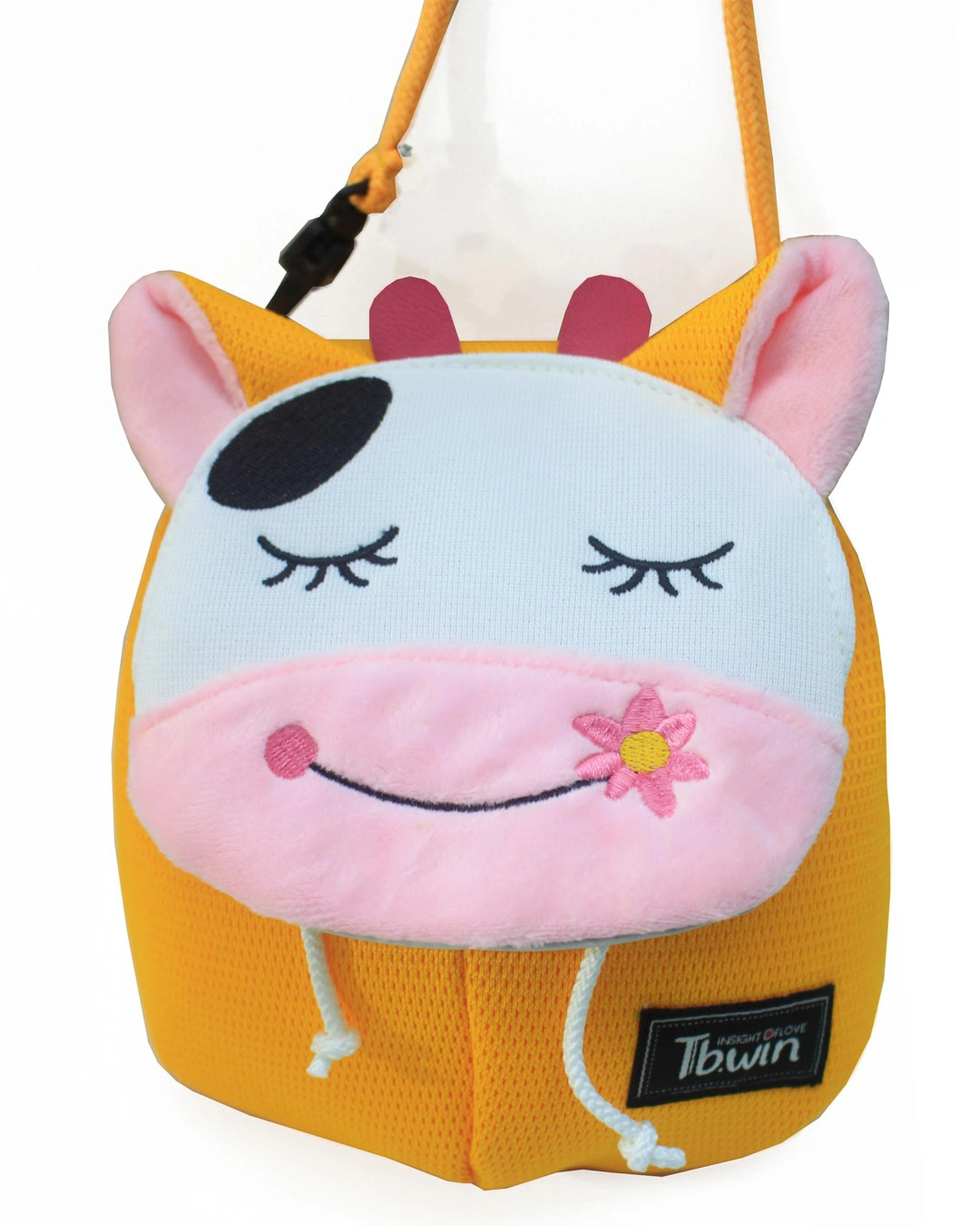 Túi đeo cho bé Tbwin PANNA8 bò hoa C2068 vàng 4