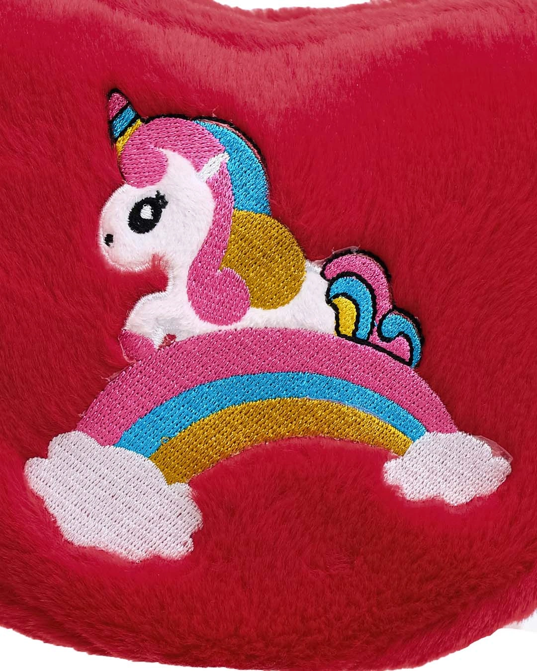 Túi đeo cho bé mẫu giáo Thỏ Ngọc Pony đỏ 7