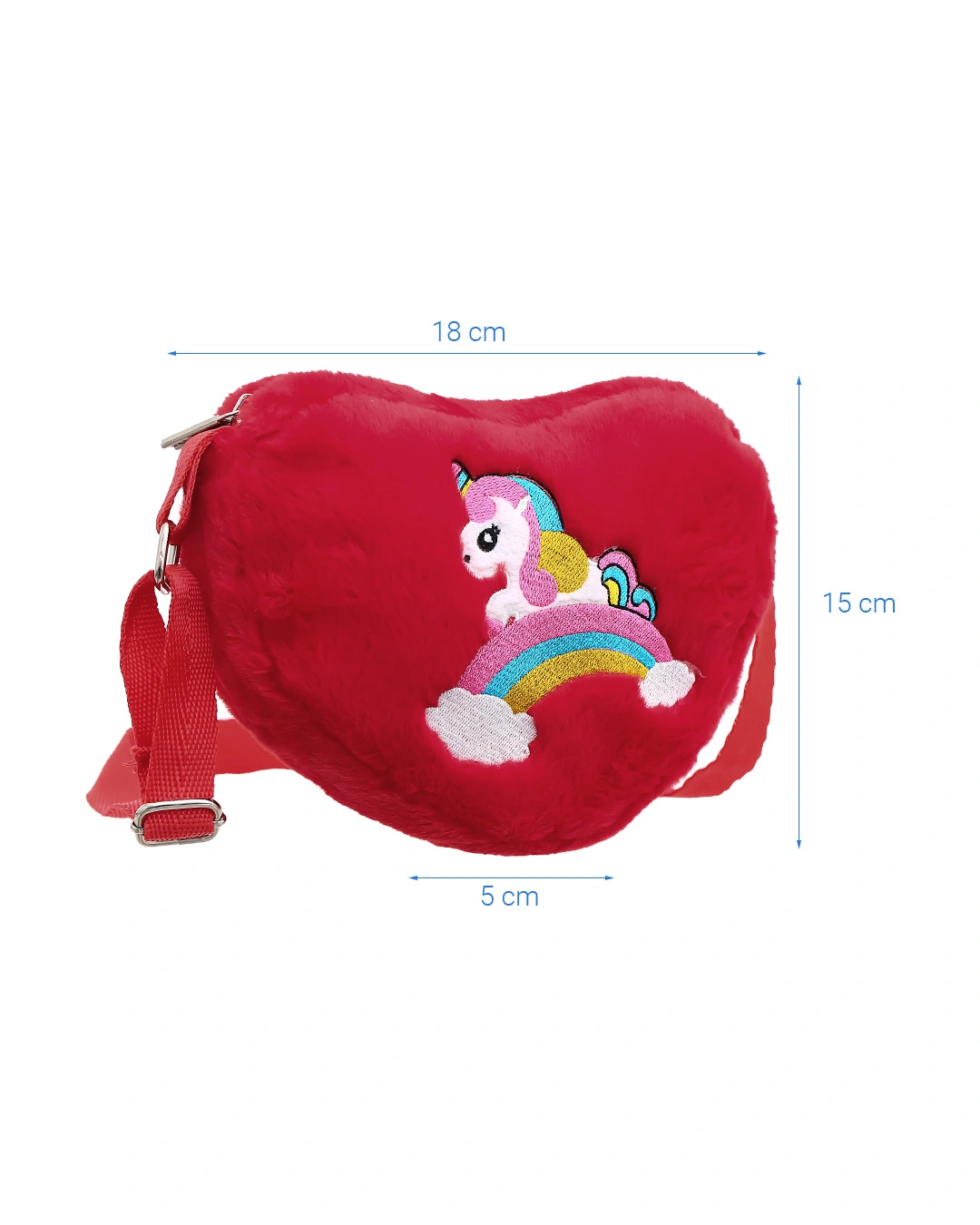 Túi đeo cho bé mẫu giáo Thỏ Ngọc Pony đỏ 9