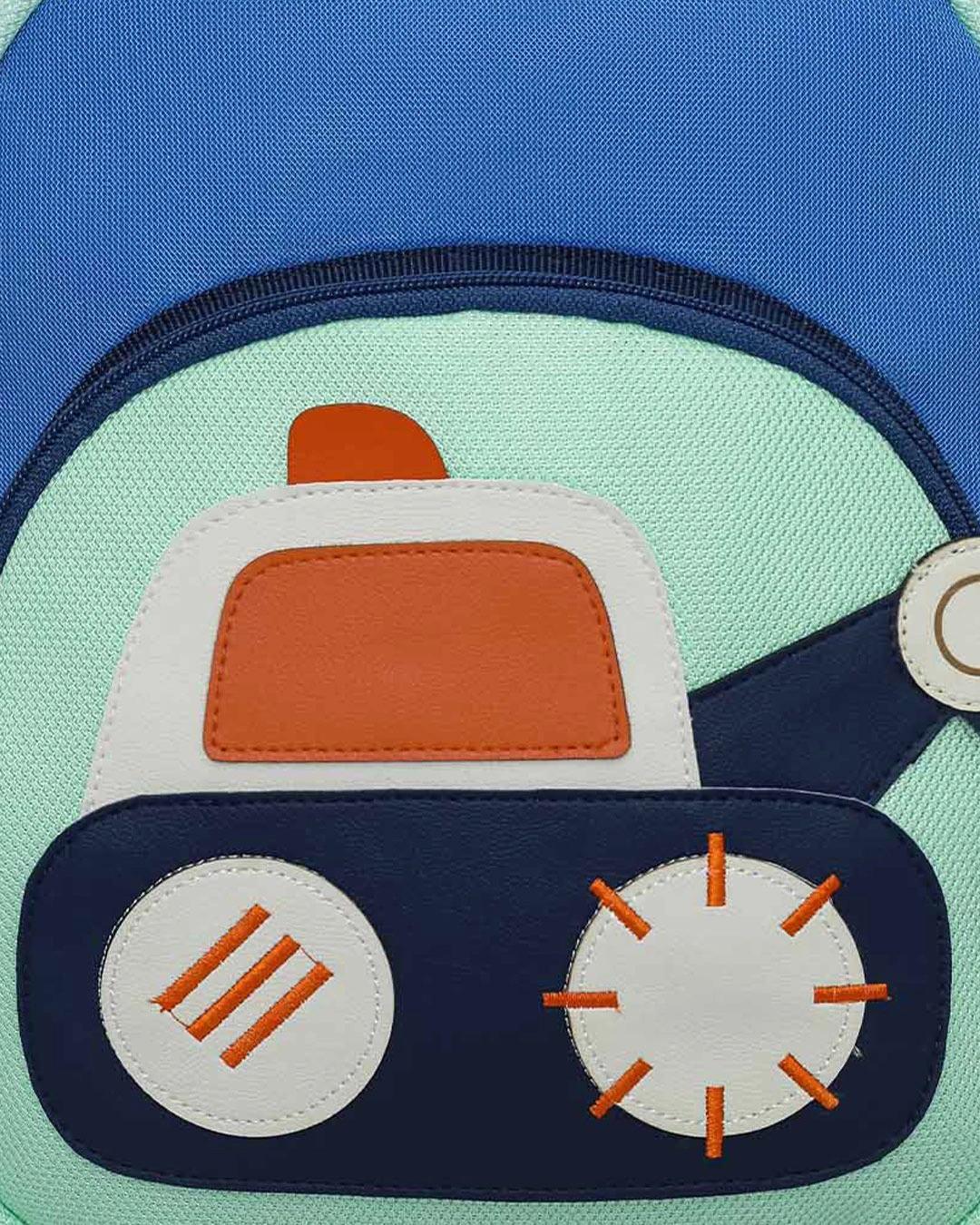 Balo cho bé mẫu giáo Ioon PANNA8 xe E2419 xanh dương 7