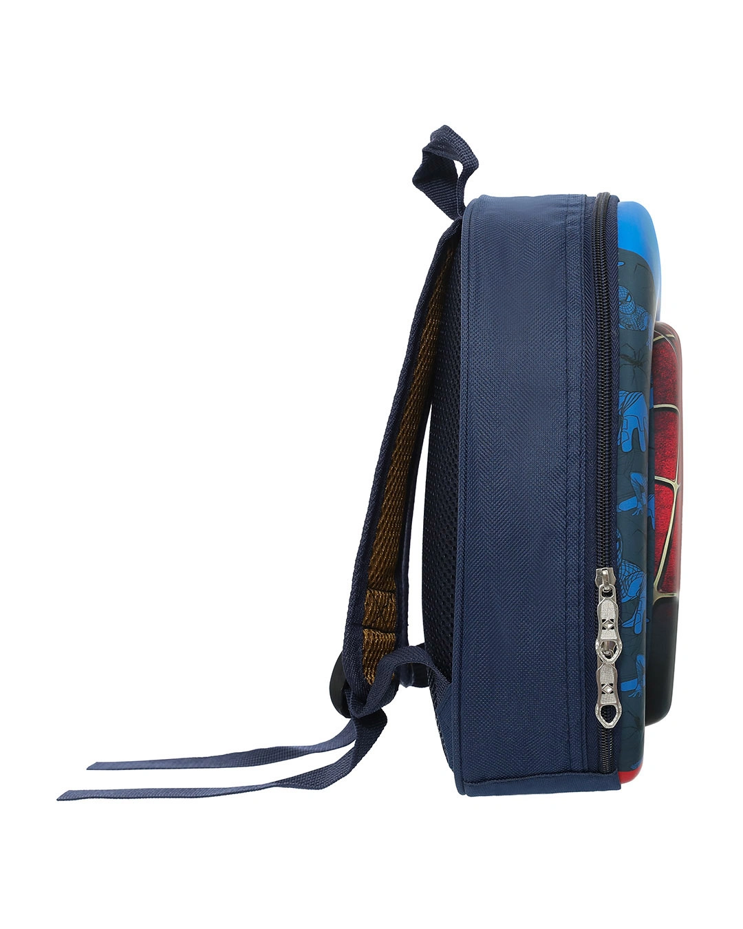 Balo cho bé mẫu giáo Á Châu Spider Man 3D xanh đen 5