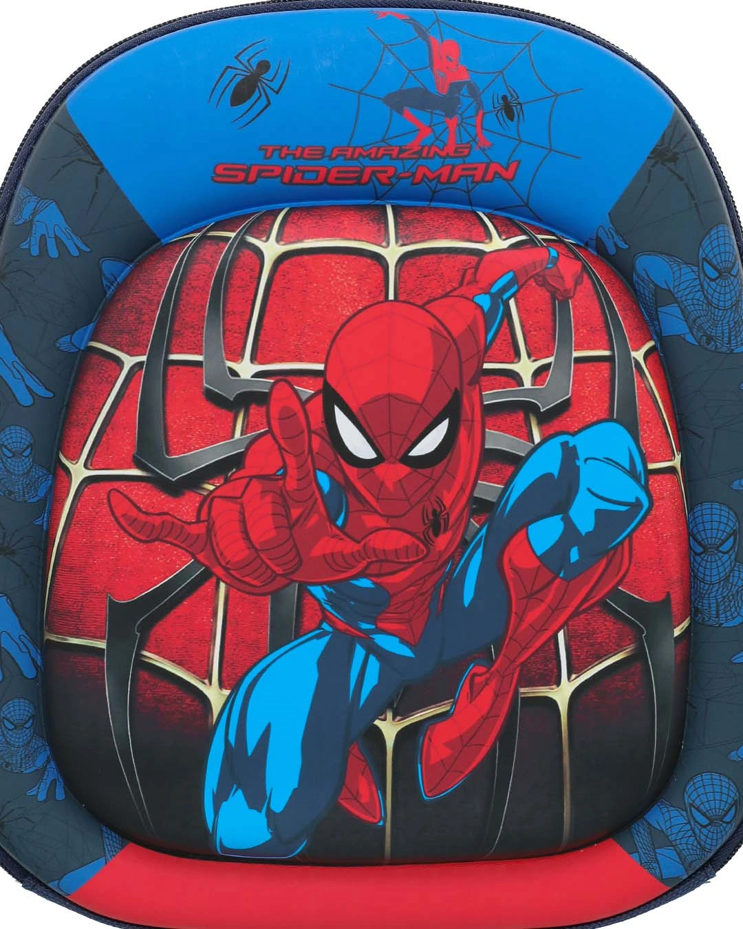 Balo cho bé mẫu giáo Á Châu Spider Man 3D xanh đen 8