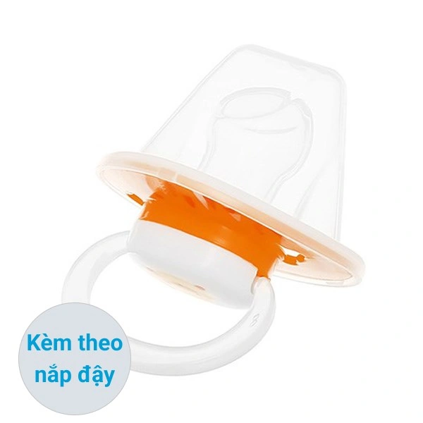 Ti ngậm PIYOPIYO kèm nắp PY830592 (0 - 6 tháng) - Màu trắng 3