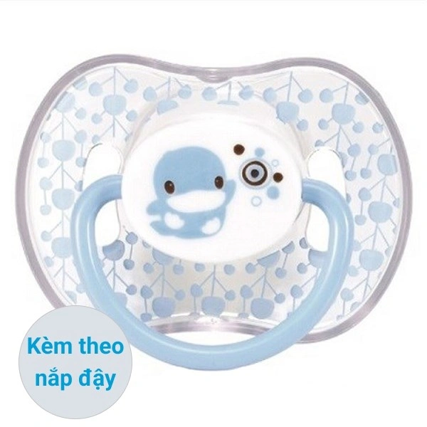 Ti ngậm KuKu kèm nắp KU5514 (0 - 6 tháng) - Màu ngẫu nhiên 1