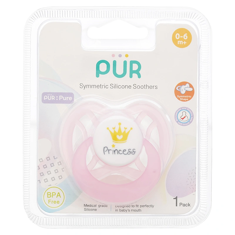 Ti ngậm Pur đầu dẹt 14044 (từ 6 tháng) - Màu ngẫu nhiên 13