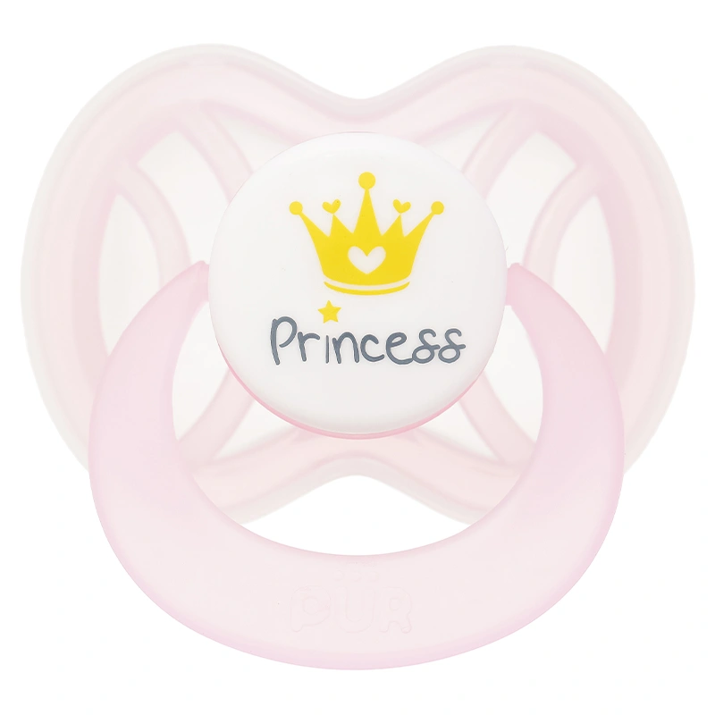 Ti ngậm Pur đầu dẹt 14044 (từ 6 tháng) - Màu ngẫu nhiên 14