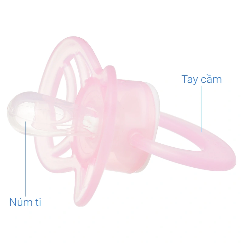 Ti ngậm Pur đầu dẹt 14044 (từ 6 tháng) - Màu ngẫu nhiên 16