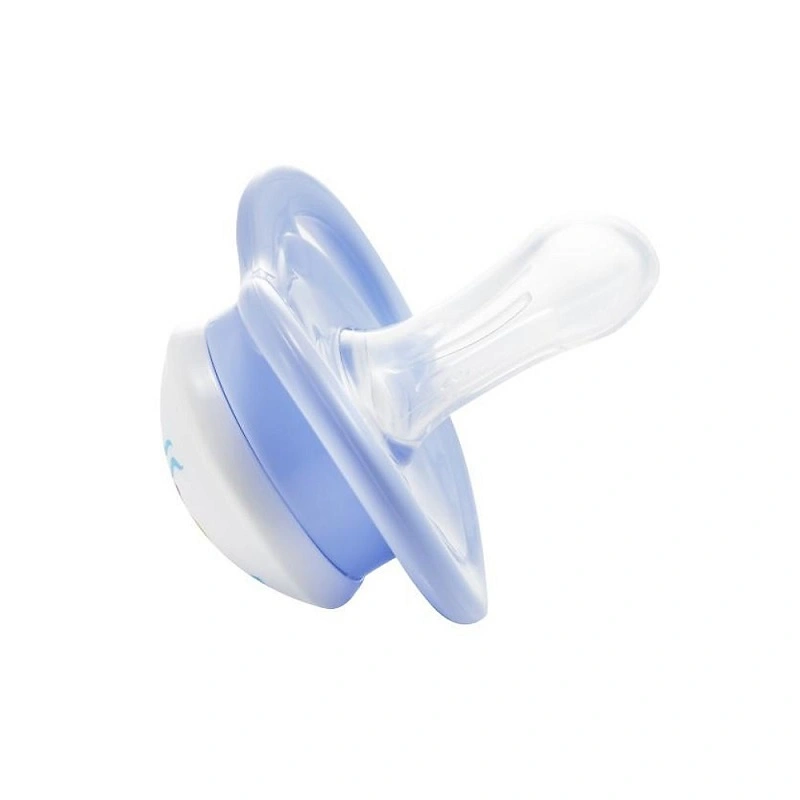 Ti ngậm Pigeon kèm nắp Mini Light size M (6 - 12 tháng) - Màu ngẫu nhiên 17