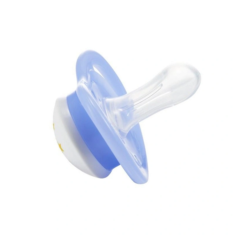 Ti ngậm Pigeon kèm nắp Mini Light size M (6 - 12 tháng) - Màu ngẫu nhiên 7