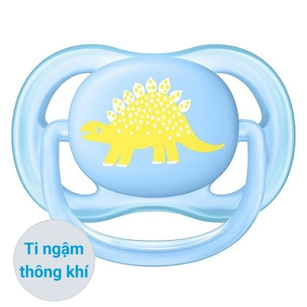 Ti ngậm Philips Avent thông khí SCF544/10 (0 - 6 tháng) - Màu xanh 1