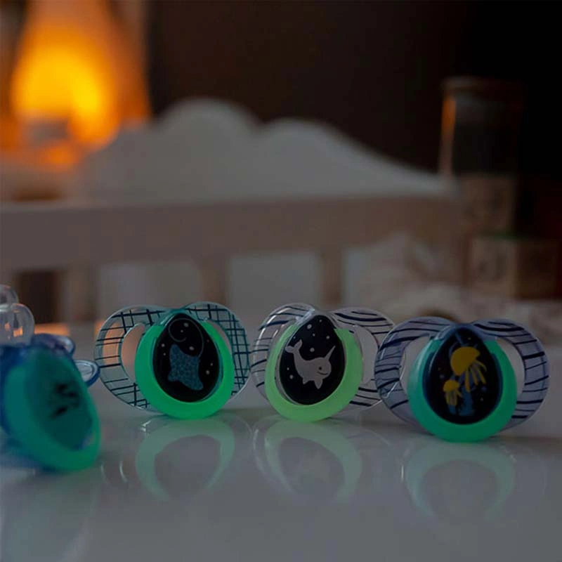 Bộ 2 ti ngậm Tommee Tippee dạ quang Night Time 433374 (6 - 18 tháng) - Màu ngẫu nhiên 6