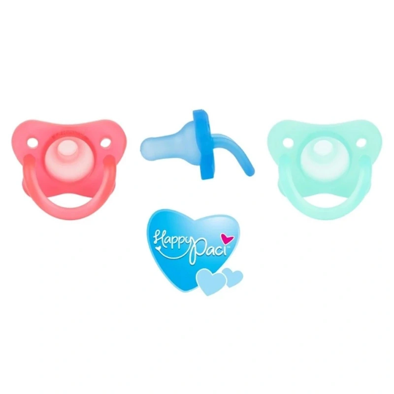 Ti ngậm Dr.Brown's chống vẩu (từ 0 tháng) - Màu xanh - Giao mẫu ngẫu nhiên 12