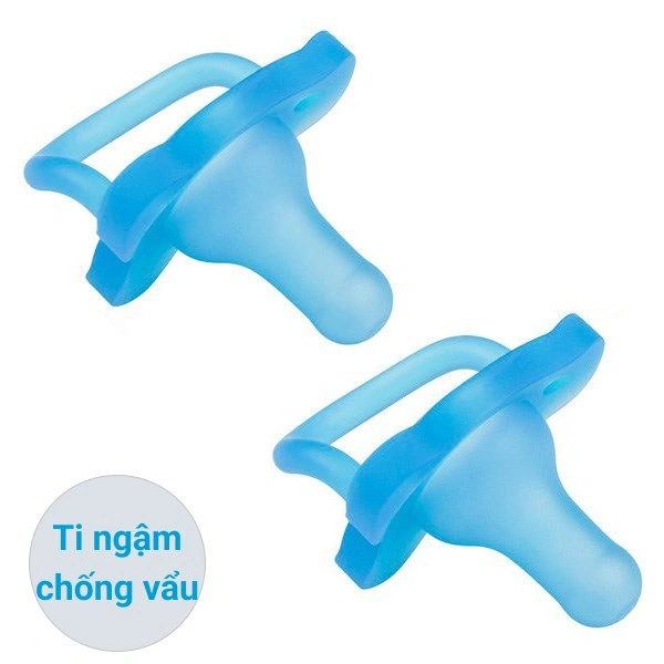 Ti ngậm Dr.Brown's chống vẩu (từ 0 tháng) - Màu hồng 16