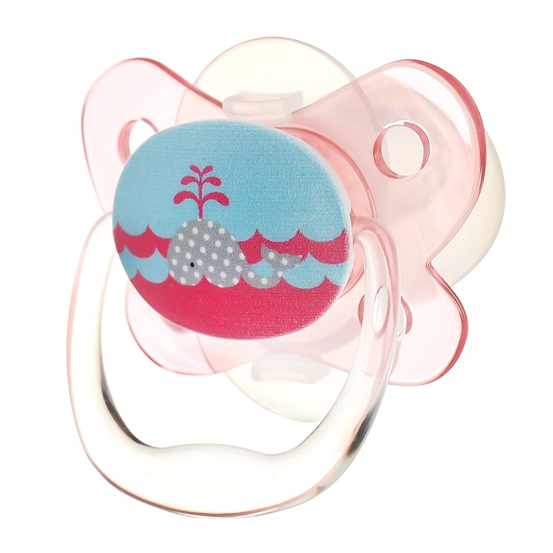 Ti ngậm Dr.Brown's chỉnh nha (0 - 6 tháng) - Màu hồng 3