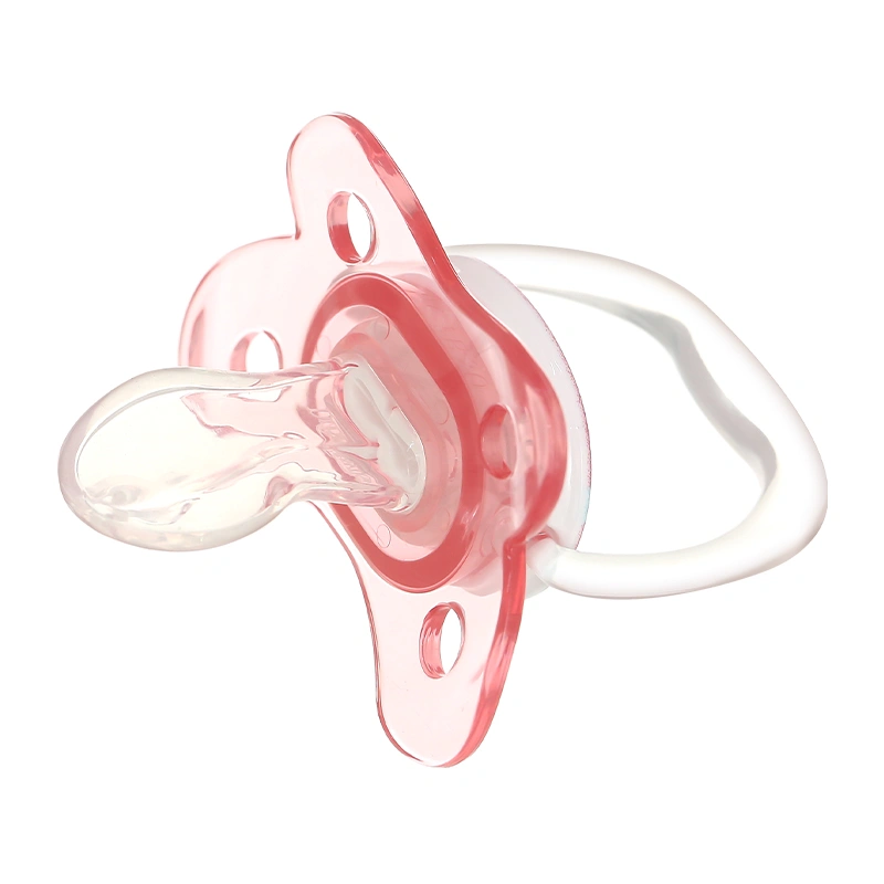 Ti ngậm Dr.Brown's chỉnh nha (0 - 6 tháng) - Màu hồng 4