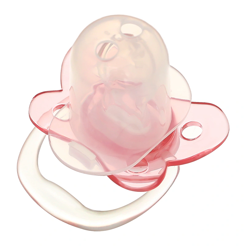 Ti ngậm Dr.Brown's chỉnh nha (0 - 6 tháng) - Màu hồng 7