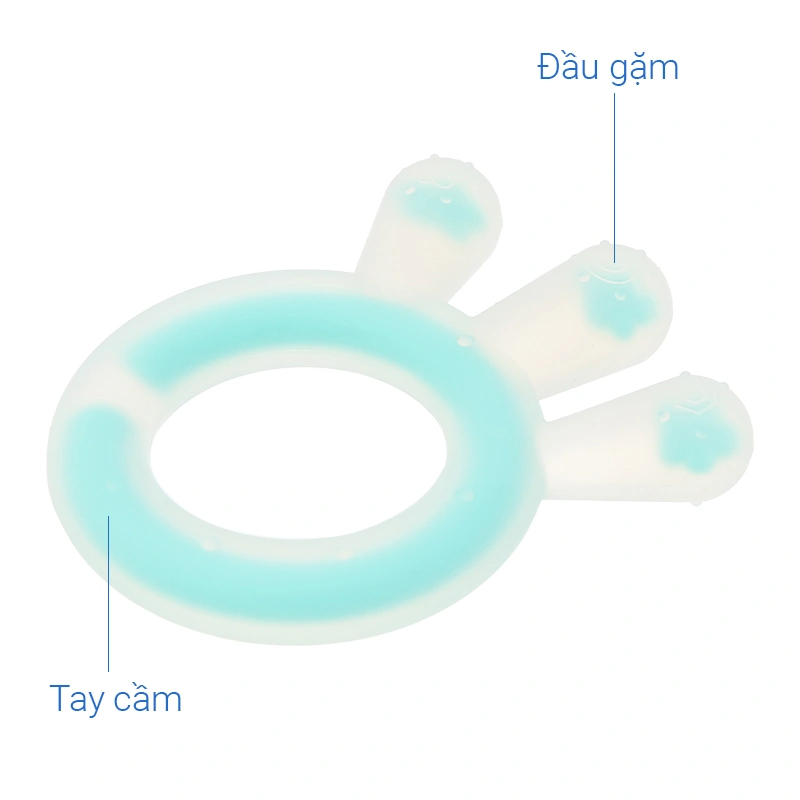 Gặm nướu Galena hình bàn tay GA-TH02 (từ 5 tháng) - Màu xanh 5