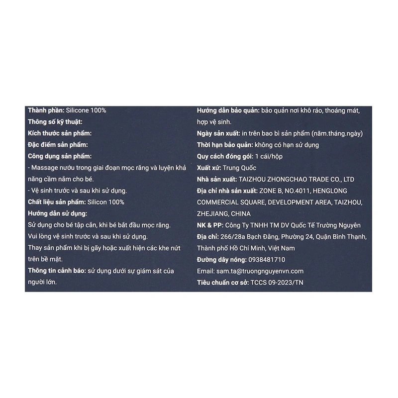 Gặm nướu Galena hình bàn tay GA-TH02 (từ 5 tháng) - Màu xanh 7