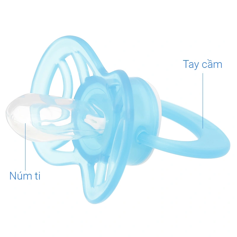 Ti ngậm Pur đầu dẹt 14044 (từ 6 tháng) - Màu ngẫu nhiên 7