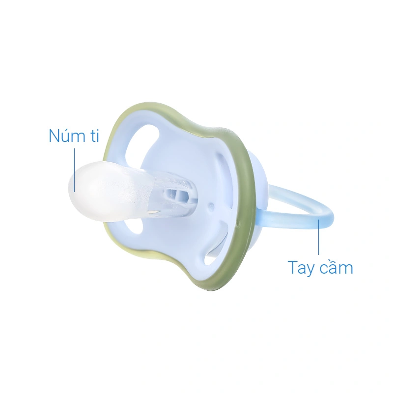 Ti ngậm Philips Avent thông khí SCF086/03 (0 - 6 tháng) - Hình cầu vồng 6