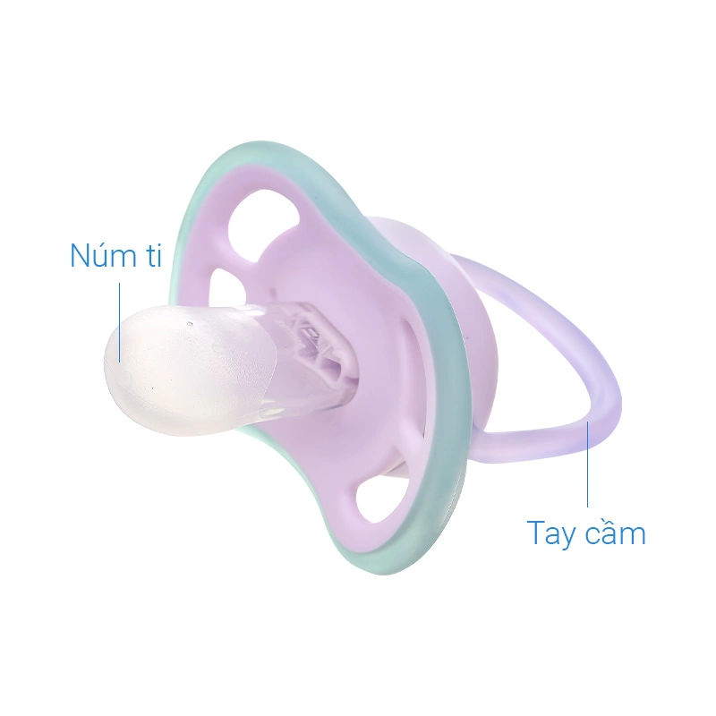 Ti ngậm Philips Avent thông khí SCF086/04 (0 - 6 tháng) - Hình mặt trời 6