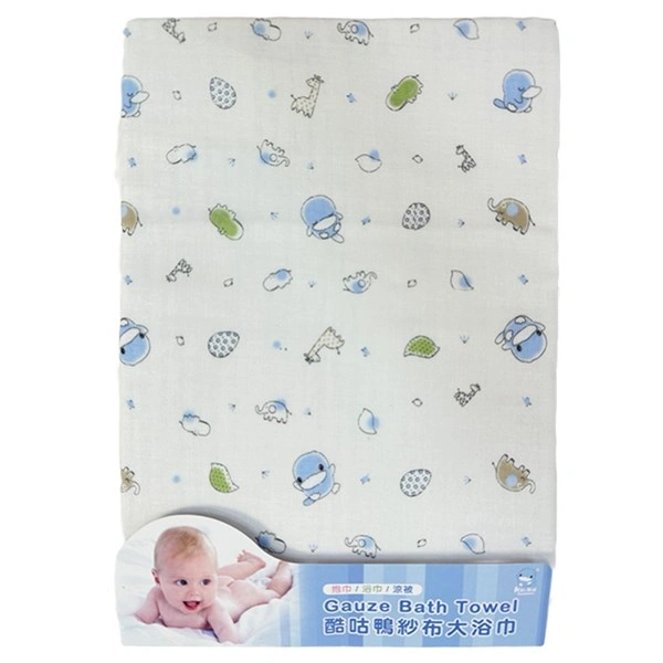 Khăn tắm cotton KuKu KU2348 4 lớp 72x91 cm 1