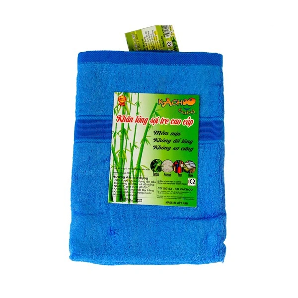 Khăn tắm sợi tre KACHOOBABY 60x120 cm - Màu ngẫu nhiên 11