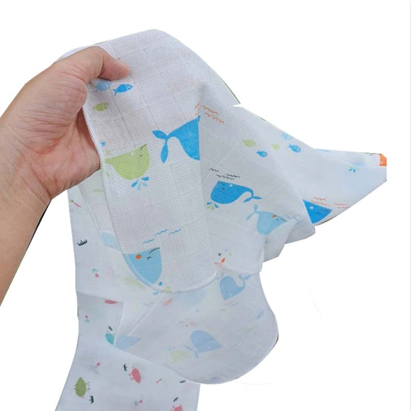 Khăn tắm sợi tre KACHOOBABY 4 lớp 80x80 cm - Màu ngẫu nhiên 5