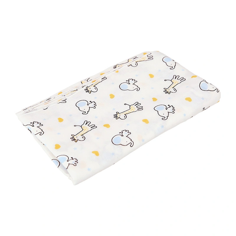 Khăn tắm cotton Bessla 2 lớp 90x100 cm - Hình thú 6