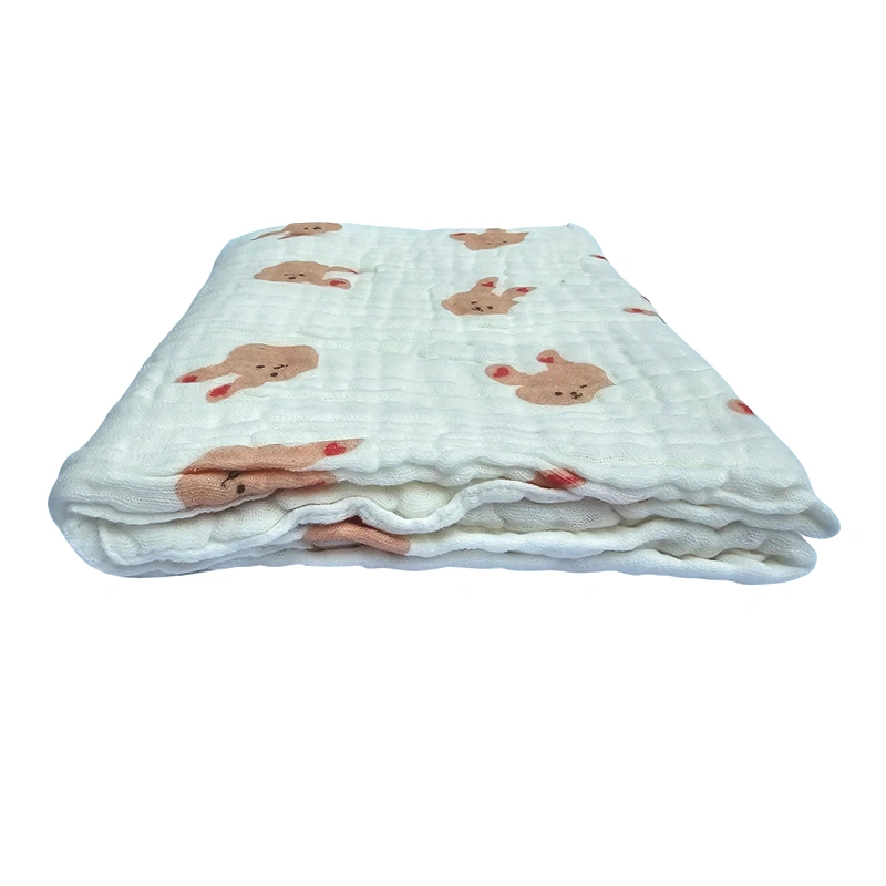 Khăn tắm nhăn cotton KACHOOBABY 4 lớp 95x105 cm - Màu ngẫu nhiên 6