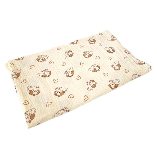 Khăn tắm Bessla cotton cún trái tim