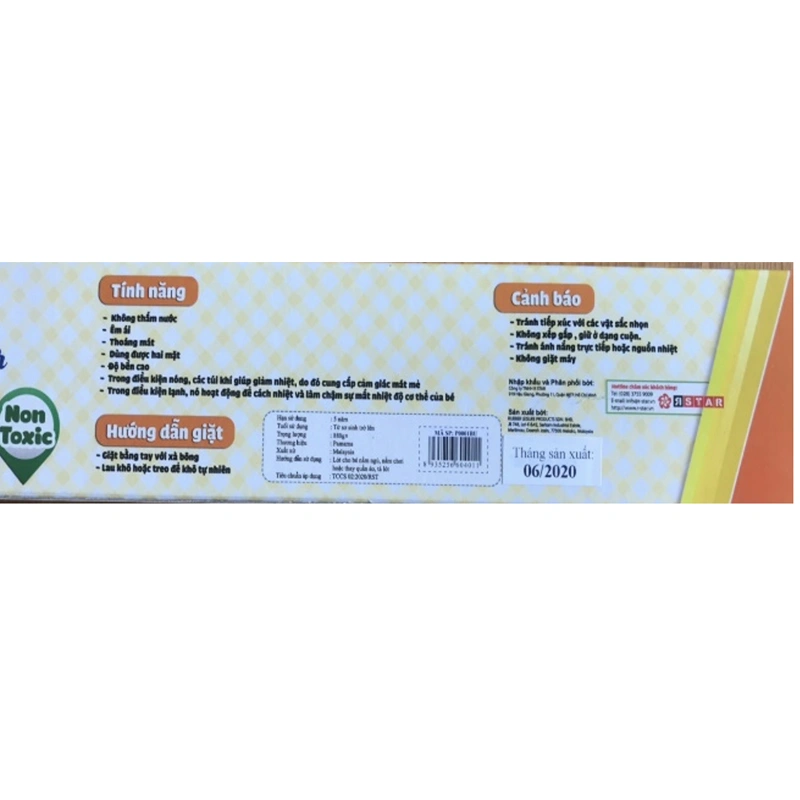 Thảm Pamama RB-P0001BU 60x90 cm - Màu xanh 5