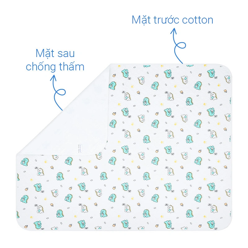 Tấm lót TOP KIDS 80x100 cm - Màu ngẫu nhiên 3